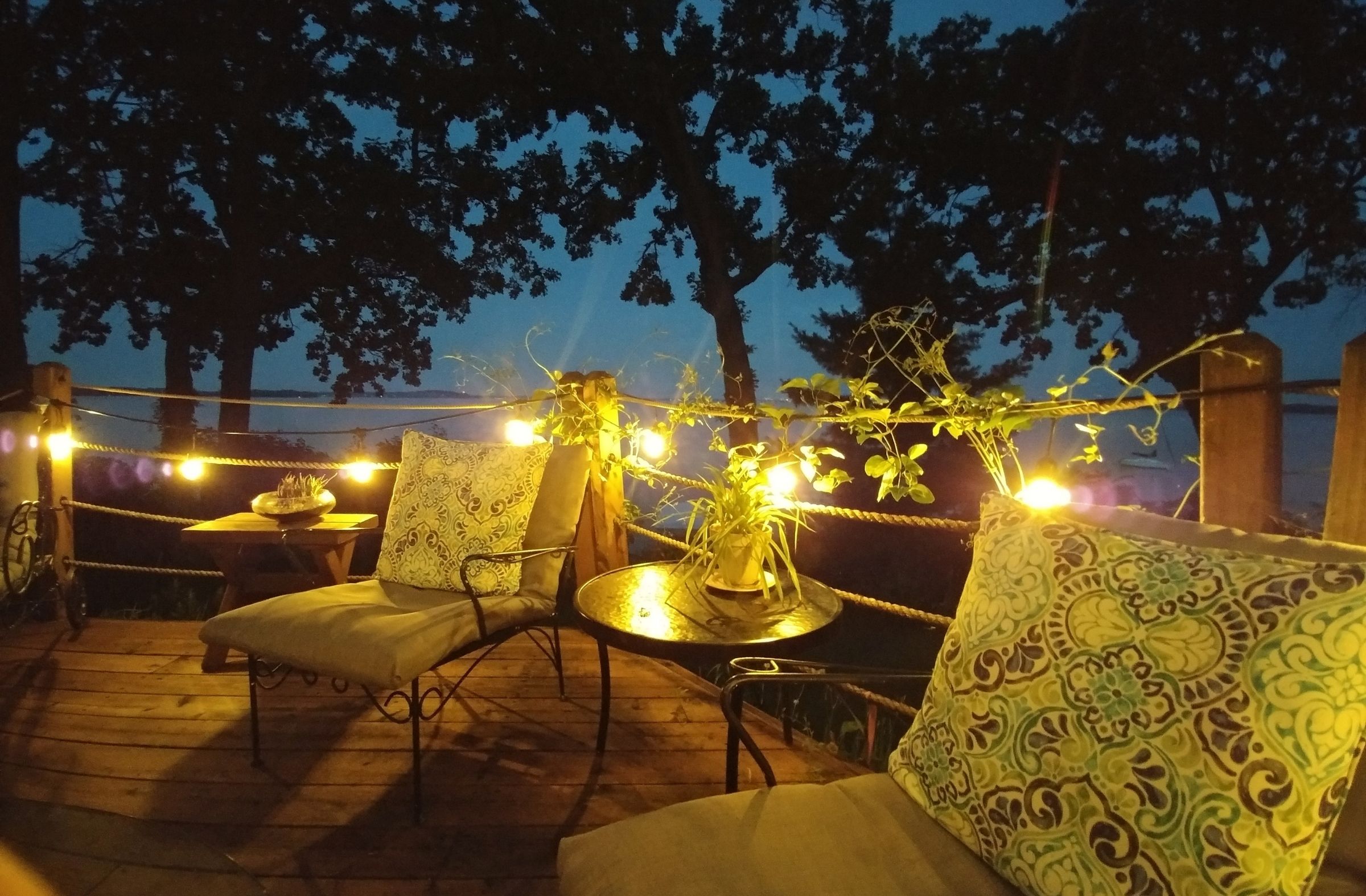 electric bulbs and chairs